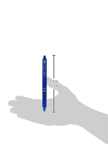 Pilot Frixion Clicker Retractable Erasable Rollerball 0.7 mm Tip - Blue, Single Pen - Image 3